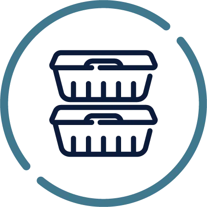 icon food packaging purpose